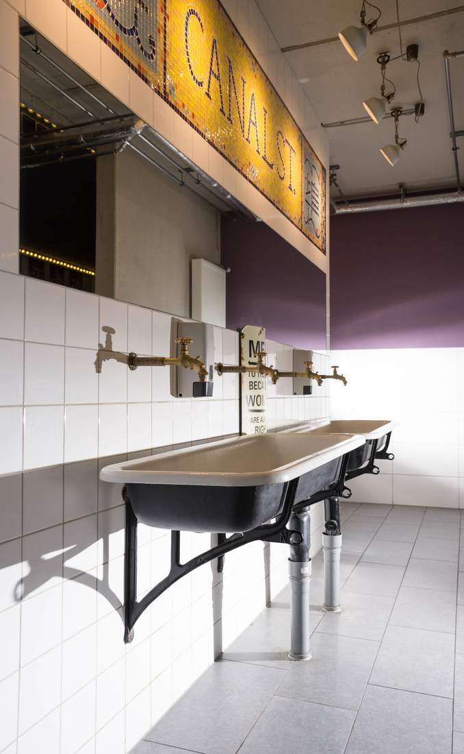 WC-Anlage, Gewerbeobjekt